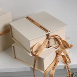 Book-Shaped Flip Jewelry Box Set - Earring, Ring, Necklace, Bracelet Organizer