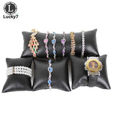 PU Leather Watch Pillow Display Stand