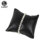 PU Leather Watch Pillow Display Stand
