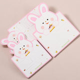 Barrettes Paper Card Rabbit Display Cards for Girls Hair Accessories
