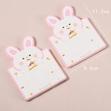 Barrettes Paper Card Rabbit Display Cards for Girls Hair Accessories