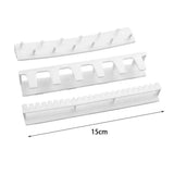 3pcs Wall Hanging Jewelry Storage Shelf Necklace Earrings Organizer