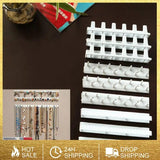 3pcs Wall Hanging Jewelry Storage Shelf Necklace Earrings Organizer
