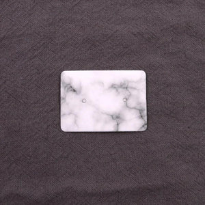 100Pcs Marble Pattern Earrings Display Card Jewelry Packaging Paper