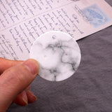 100Pcs Marble Pattern Earrings Display Card Jewelry Packaging Paper