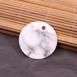 100Pcs Marble Pattern Earrings Display Card Jewelry Packaging Paper