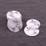100Pcs Marble Pattern Earrings Display Card Jewelry Packaging Paper