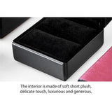 LED Light Jewelry Box for Rings - Gift Box for Engagement & Wedding Rings