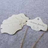 100pcs Earrings Necklaces Display Cards Paper Card DIY Jewelry Packaging