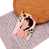 50pcs Woman Earring Jewelry Hanging Cards 5x7cm Customize