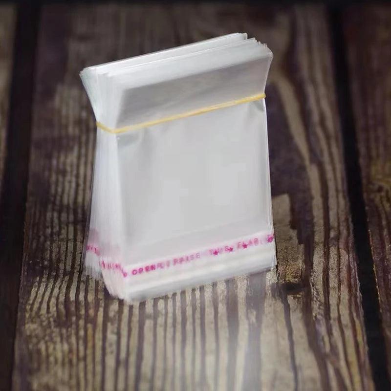 100pcs Clear Plastic Opp Bags 6*9cm 7*12cm Jewelry Packaging