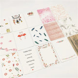 20 pcs Flamingo Printed Necklace Card 7x5cm