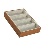 Wooden Eyeglasses Holder Container 4 Grid Sunglasses Organiser Case