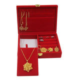 Velvet Jewelry Box Big Necklace Display Storage Case Soft Touch