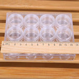 Adjustable Plastic Jewelry Storage Box with Compartments