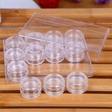 Adjustable Plastic Jewelry Storage Box with Compartments