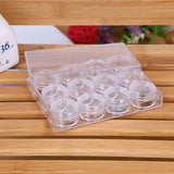 Adjustable Plastic Jewelry Storage Box with Compartments
