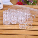 Adjustable Plastic Jewelry Storage Box with Compartments