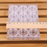 Adjustable Plastic Jewelry Storage Box with Compartments