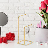 Necklace Jewelry Rack Holder Hanging Organizer for Tabletop