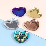 Heart-shaped Jewelry Box Display Tray Necklace Ring Showcase Storage Case