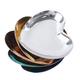 Heart-shaped Jewelry Box Display Tray Necklace Ring Showcase Storage Case