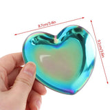 Heart-shaped Jewelry Box Display Tray Necklace Ring Showcase Storage Case