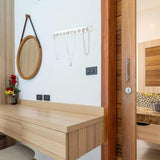 Hanging Necklace Holder Pendant Display for Door Decor