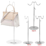 Adjustable Handbag Holder Rack, Purse Display Stand