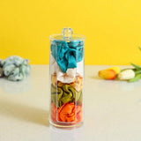 Clear Scrunchie Holder Stand Display Hair Tie Organizer Rack for Girls Teen