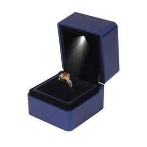 Proposal Wedding Ring Box with Light