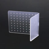 Acrylic Earring Studs Display Stand Metal Organizer Holder