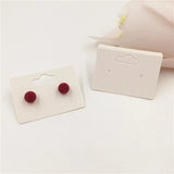 100Pcs Hand with Love Paper Earrings Card Display Tags