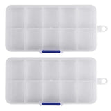 10 Compartment Plastic Storage Box for Jewelry Tools and Small Accessories