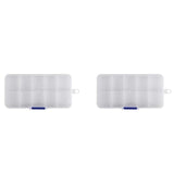 Plastic Storage Box with 10 Compartments for Jewelry Tools and Accessories