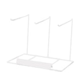 Iron Jewelry Organizer Stand Display Holder Trinkets Hairbands Showcase