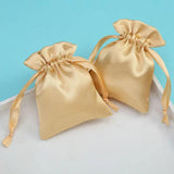 5pcs Satin Drawstring Jewelry Pouch Gift Bag for Necklace Bracelet Earring Ring