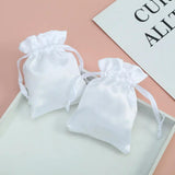 5pcs Satin Drawstring Jewelry Pouch Gift Bag for Necklace Bracelet Earring Ring