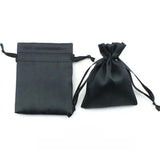 5pcs Satin Drawstring Jewelry Pouch Gift Bag for Necklace Bracelet Earring Ring
