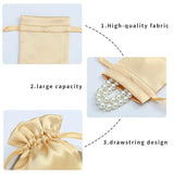5pcs Satin Drawstring Jewelry Pouch Gift Bag for Necklace Bracelet Earring Ring