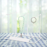 Metal Jewelry Organizer Stand Hook Display Holder for Bracelets Keychains