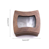 Ring Bearer Magnet Wood Box Walnut Ring Holder