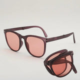 Portable Polarized Fold Sunglasses Adult Men Women UV400 Glasses