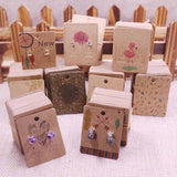 100Pcs Earring Display Cards 4x5cm Hang Tag DIY Jewelry Earring Cards