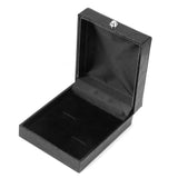 PU Leather Tie Clip Cufflinks Storage Case Display