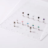 Clear Acrylic Earring Display Holder Jewelry Retail Rack