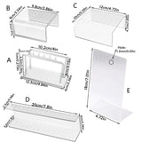Clear Acrylic Earring Display Holder Jewelry Retail Rack