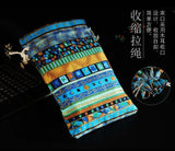 Buddhist Bead Bag Bracelet Storage Jewelry Rosary Packaging Cloth