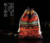 Buddhist Bead Bag Bracelet Storage Jewelry Rosary Packaging Cloth