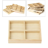 Jewelry Display Tray Case Beads Holder GemstBangles Stackable